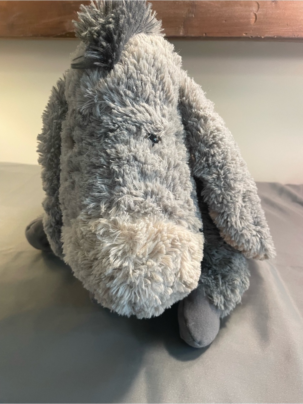 Posh Paws “Eeyore” in Gray and Cream 14” tall